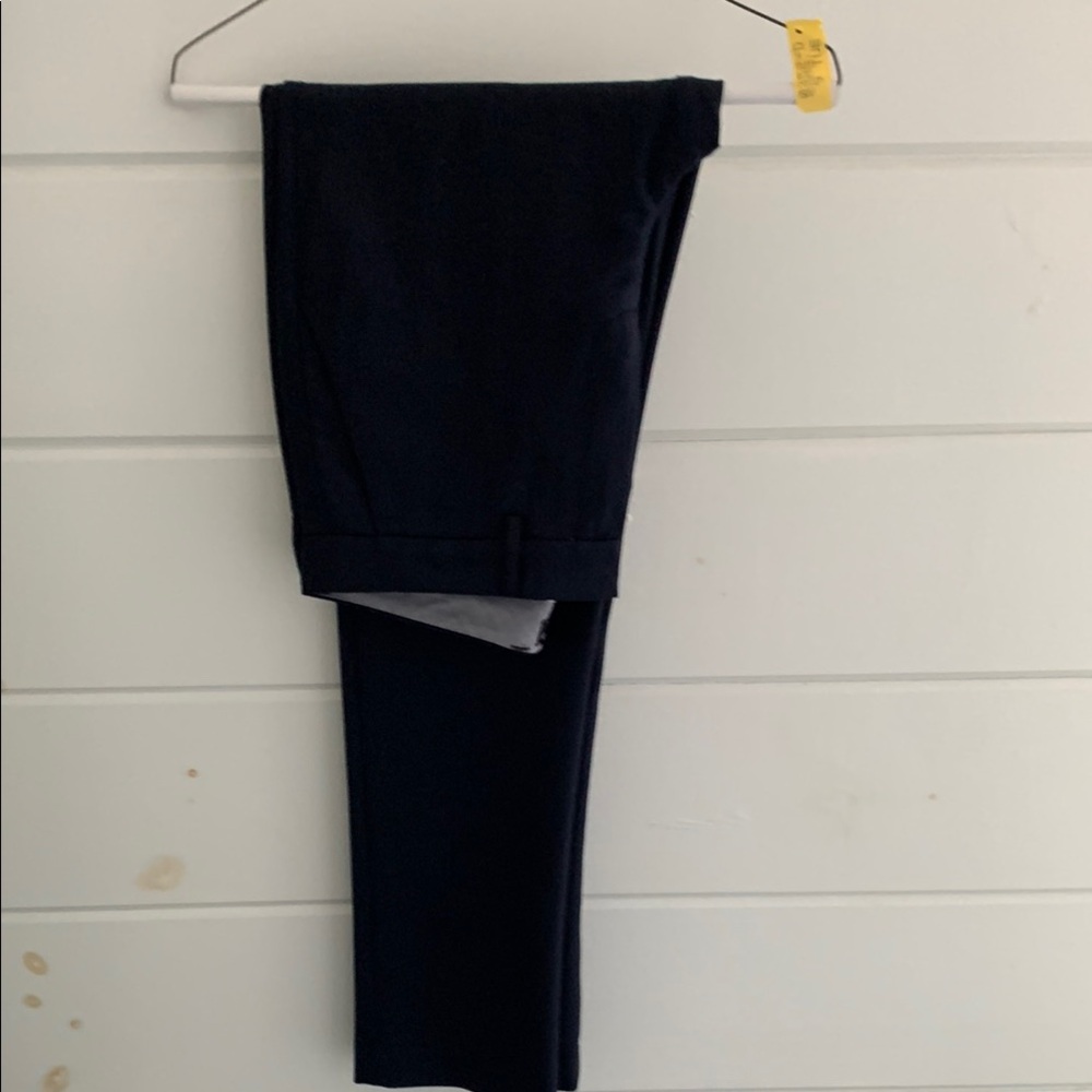 J. Crew Factory Boys Thompson Dress Pants, Navy Blue
